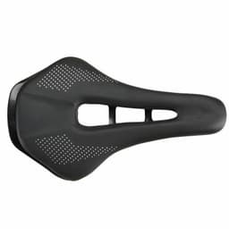Cykelsadel cykelsits med luftventilation Sort