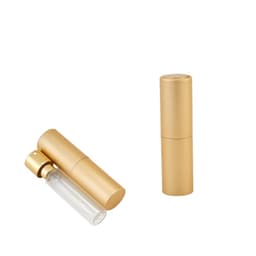 Mini Refillable Parfym Atomizer Bottle 2-pack Guld 20 ml