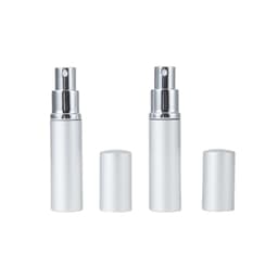 Mini Refillable Parfym Atomizer Bottle 2-pack Sølv 10 ml