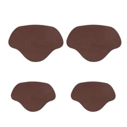 Kantapään suoja/korjauspaikat kengänkorjaukseen 4 kpl Ruskea