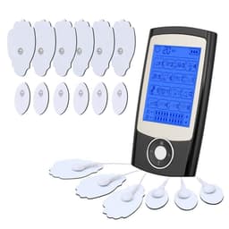 TENS enhed EMS muskelstimulator med 16 massagetilstande Sort