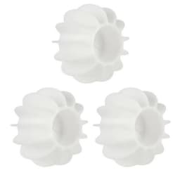 Anti-lindning tvättmaskin boll torktumlare boll återanvändbar 3-pack V