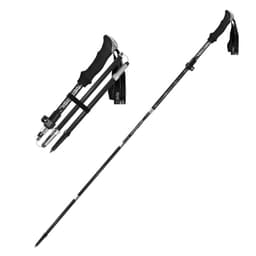 Teleskopiska hopfällbara vandringsstavar Svart