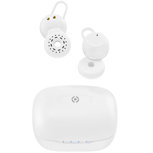 Ambient True Wireless Bluetooth-hodesett med åpent øre Hvit