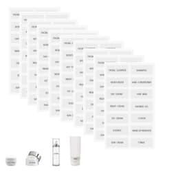 INF Flaskeetiketter til lotioncremeshampoo 10-arks