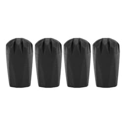 Vandringsstavstips Vandringsstavstips 4-pack Musta