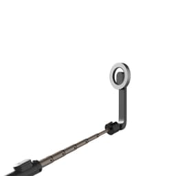 Magnetisk Triple Selfie Stick Svart