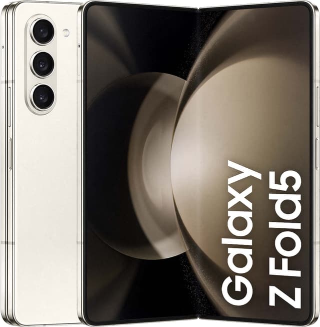 Samsung Galaxy Z Fold5 5G-smartphone 12/256GB (Cream) | Elgiganten
