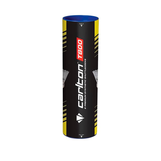 Carlton T800 Plastik Badmintonbolde Hvid/Blå