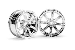 Work Emotion Xc8 Wheel 26Mm Chrome (3Mm Offset)