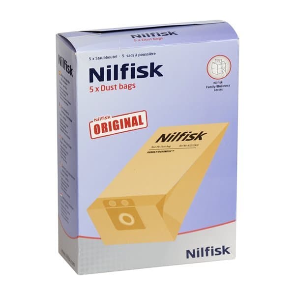 Nilfisk DP 9000 ダストバッグ 10枚入り✖️5パック ニュマティック へパフローダストバック10枚入（NVM-1CH）