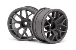 RTR Wheel 26Mm Gunmetal (6Mm Offset/2Pcs)