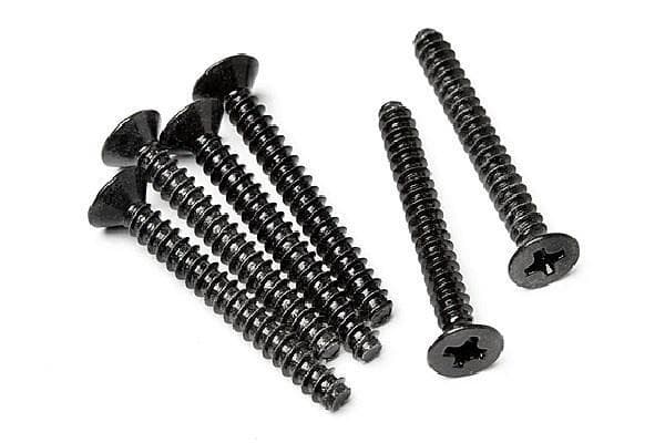Tp. Flat Head Screw M3X25Mm (6Pcs)