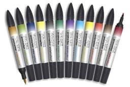 Winsor Promarker Watercolour 12st, Basic Tones