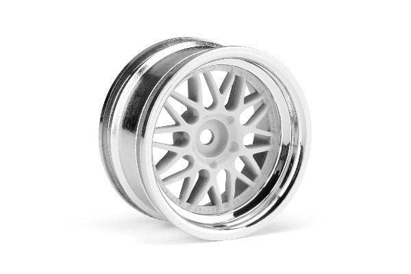 Hre C90 Wheel 26Mm Chrome/White (6Mm Offset/2Pcs)