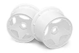 Super Star Wheel White (120X75Mm/2Pcs)