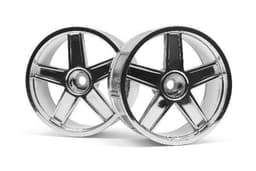 HPI Lp29 Wheel Mf Type Chrome (3Mm Offset/2Pcs)