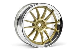 Work Xsa 02C Wheel 26Mm Chrome/Gold (3Mm Offset)
