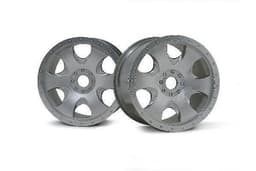 HPI Warlock Wheel Matt Chrome(83X56Mm/2Pcs)