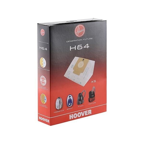 Hoover H64 Dammsugarpåsar 5-pack