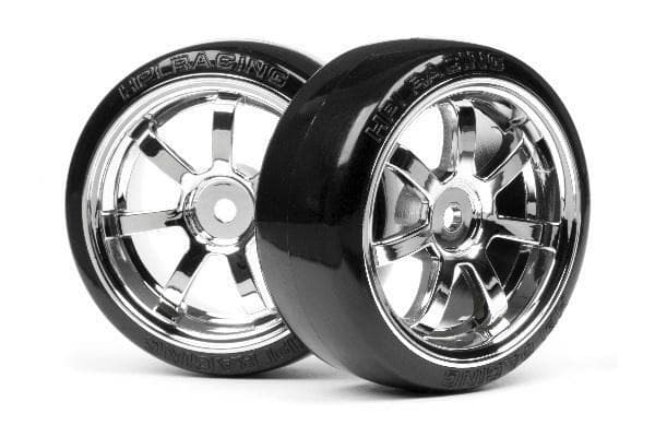 T-Drift Tire 26Mm Rays 57S-Pro Wheel Chrome