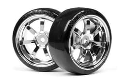 T-Drift Tire 26Mm Rays 57S-Pro Wheel Chrome