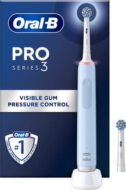Oral-B Pro 3 elektrisk tannbørste (blå)