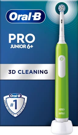 Oral-B Pro 1 Junior 6+ eltandborste för barn 743027 (grön)