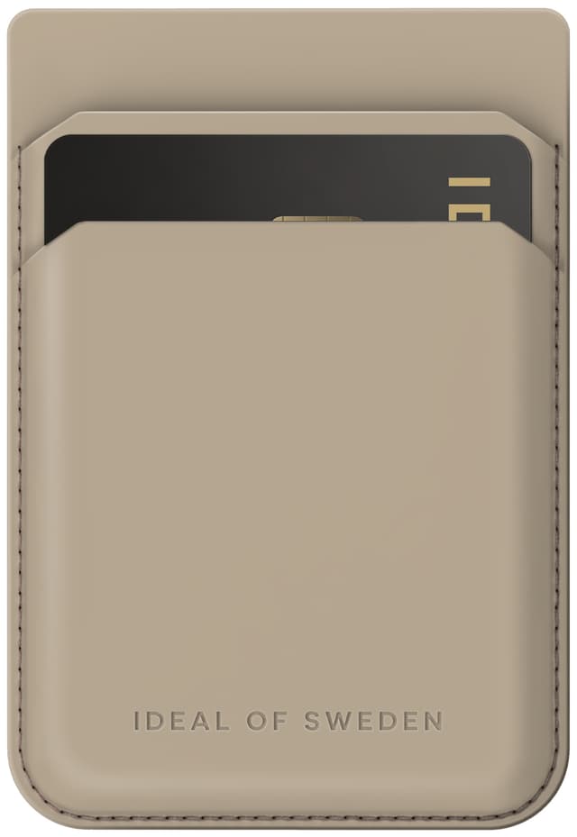 Ideal of Sweden MagSafe korthållare (beige)