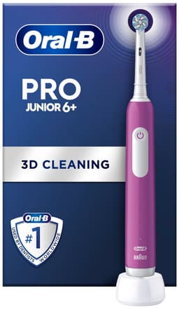 Oral-B Pro 1 Junior 6+ eltandborste för barn 742891 (lila)