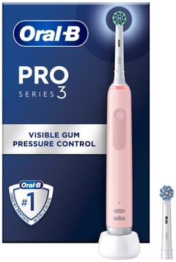 Oral-B Pro 3 eltandborste (rosa)