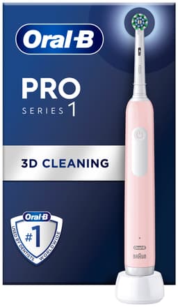 Oral-B Pro 1 sähköhammasharja 771501 (vaaleanpunainen)