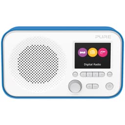 Pure Elan E3 kelloradio (sininen)