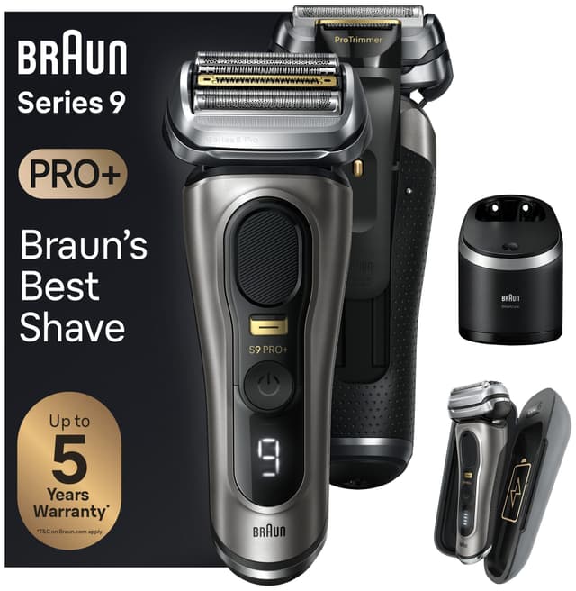 Braun Series 9 PRO+ barbermaskin 9575cc (grafitt)