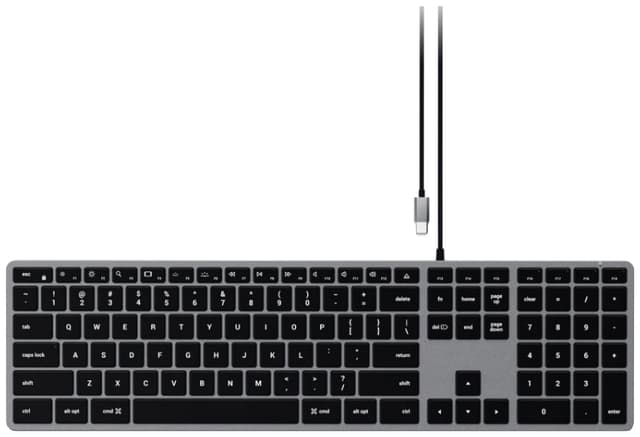 Satechi W3 USB-C trådbundet tangentbord