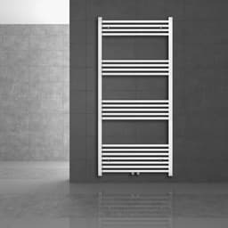 ECD Germany radiator badrum radiator handdukstork 500 x 900 mm vit rak med