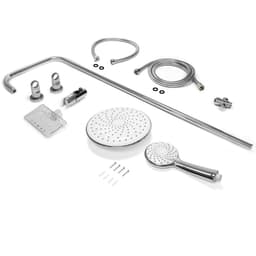 Duscharmaturer duschblandare duschsystem Round handdusch runda duschstång dusch