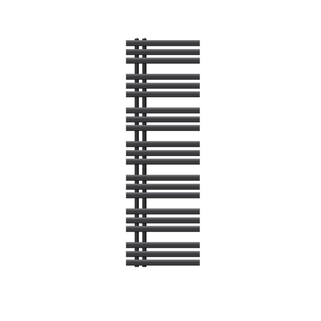 Uppvärmning Järn EM design Handduk radiator Handduk 500x 1600 mm antracit
