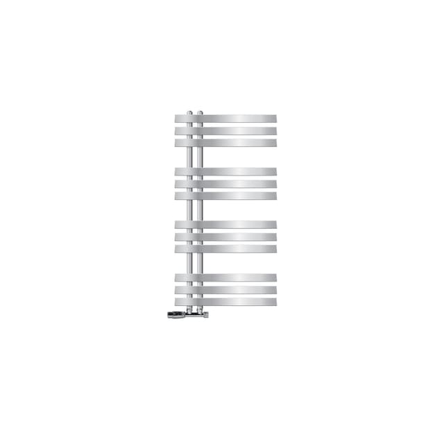 ECD Germany Design Håndklæde Iron EM - 500 x 1000 mm - Chrome - radiator