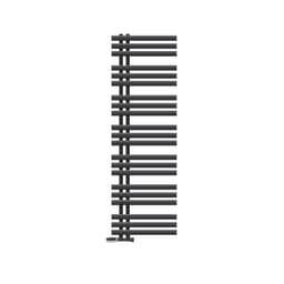 ECD Germany Design Handduk Iron EM - 500 x 1600 mm - antracit - radiator