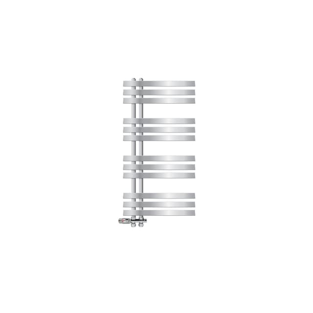 ECD Germany Design Handduk Iron EM - 500 x 1000 mm - Chrome - radiator