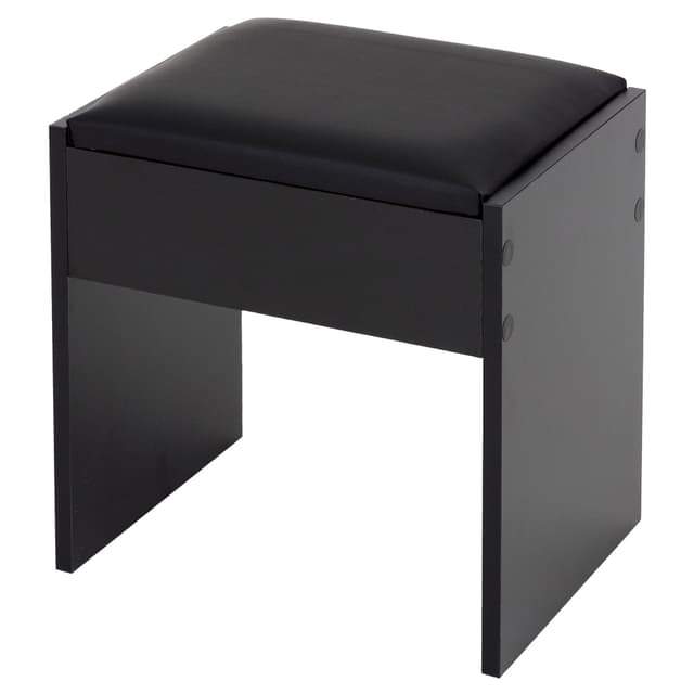 ECD Germany Dressing bordstole, sort, 40x43x29.5 cm, i ædelt design, høj