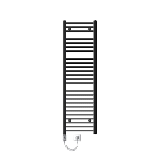 Handduks radiator med värmeelement 1200 W ECD Germany Modell Sahara 400 x 1500