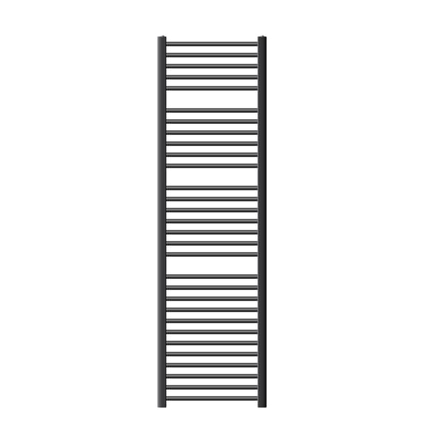 ECD Germany Handduk - 500 x 1800 mm - antracit, sidoanslutning