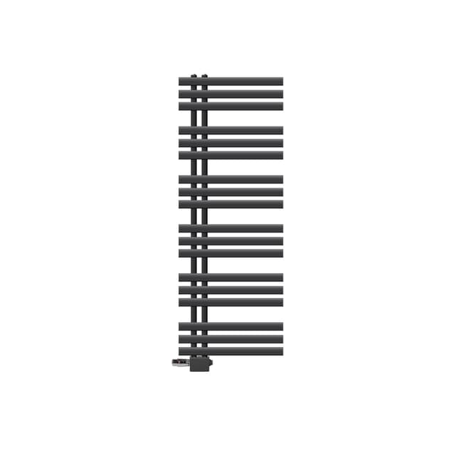 ECD Germany Design Handduk Iron EM - 500 x 1400 mm - antracit - radiator