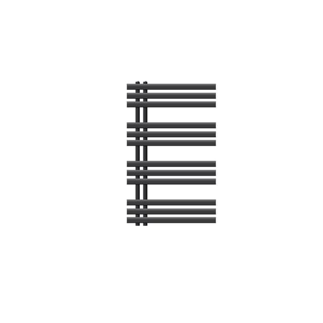 Radiator antracit 600x1000 mm Järn EM modell radiator Handdukstork design