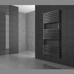 500x750 mm Invent SQ Tube Design radiator Håndklæderadiator varmestav 300W
