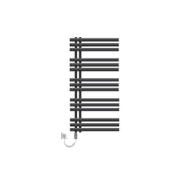 Iron EM designradiator 600X1200 mm Handdukstorkar antracit 1200W