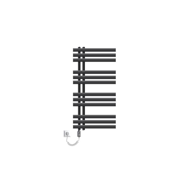 Elpatron 300W antracit Järn EM modell radiator Handduk 500x1000
