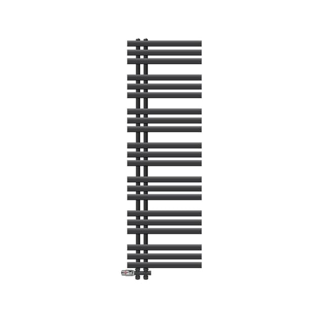 ECD Germany Design Håndklæde Iron EM - 500 x 1600 mm - antracit - radiator